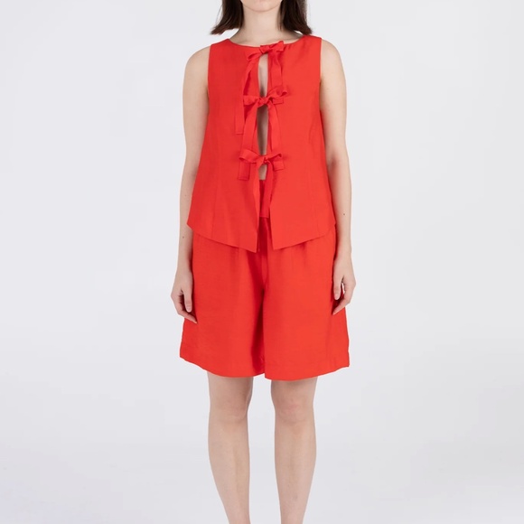 Wray Sophie shorts in poppy - Picture 4 of 4